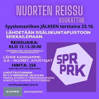 Nuorten reissu Vuokattiin