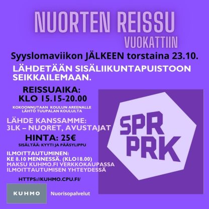 Nuorten reissu Vuokattiin