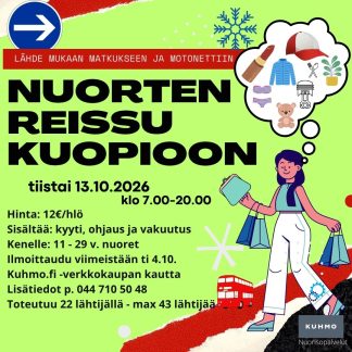 Retki Kuopioon 2026