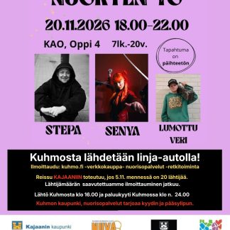 Nuorten yö Kajaanissa